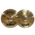 Prato de bateria Krest Cymbals | Bronze artesanal de alta qualidade | Som profissional para estúdio e palco