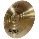 Prato de bateria Krest Cymbals | Bronze artesanal de alta qualidade | Som profissional para estúdio e palco