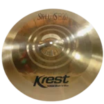 Prato de bateria Krest Cymbals | Bronze artesanal de alta qualidade | Som profissional para estúdio e palco