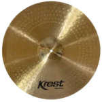 Prato de bateria Krest Cymbals | Bronze artesanal de alta qualidade | Som profissional para estúdio e palco
