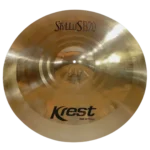 Prato de bateria Krest Cymbals | Bronze artesanal de alta qualidade | Som profissional para estúdio e palco