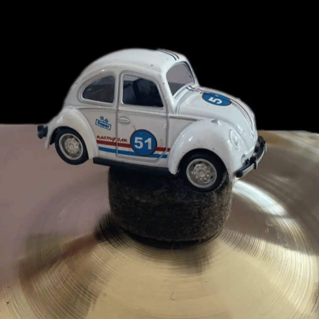 Borboletas personalizadas Krest com furo 8mm e rosca M8 — fixação segura e acabamento resistente para suportes de pratos de bateria.